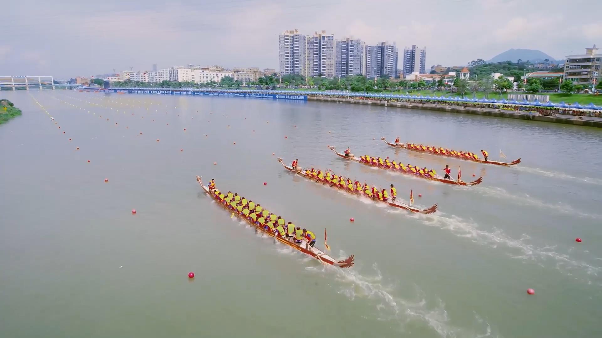 南宁龙舟公开赛吸引近千名中外运动员参赛(图1)